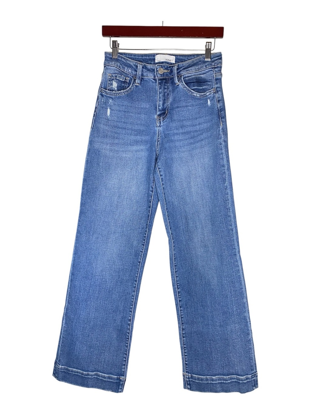 Vervet Classic High-Rise Wide Leg Jeans - Size 26